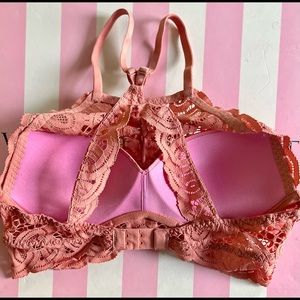 Victoria’s Secret Pink Push up, high neck bralettes (2)